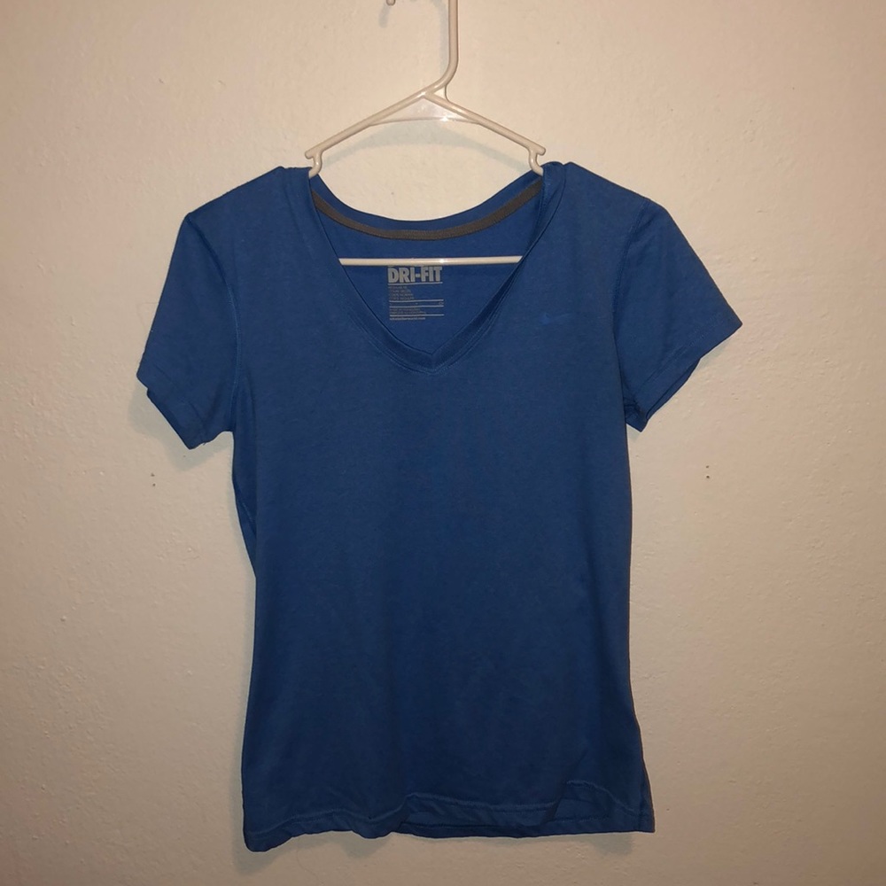 Nike Blue Dri Fit Shirt